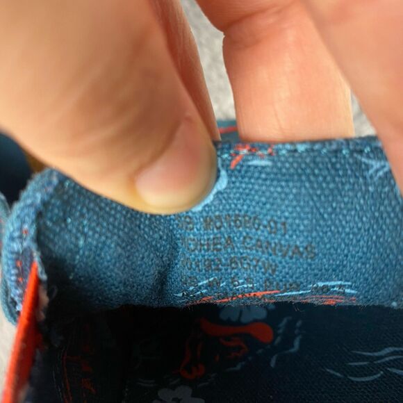 Olukai Nohea Canvas Teal Convertible Boat Shoes‎ Sneakers Slip Ons Women’s 6 - Picture 7 of 8